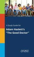 A_Study_Guide_For_Adam_Haslett_s__The_Good_Doctor_