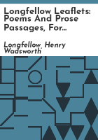 Longfellow_leaflets